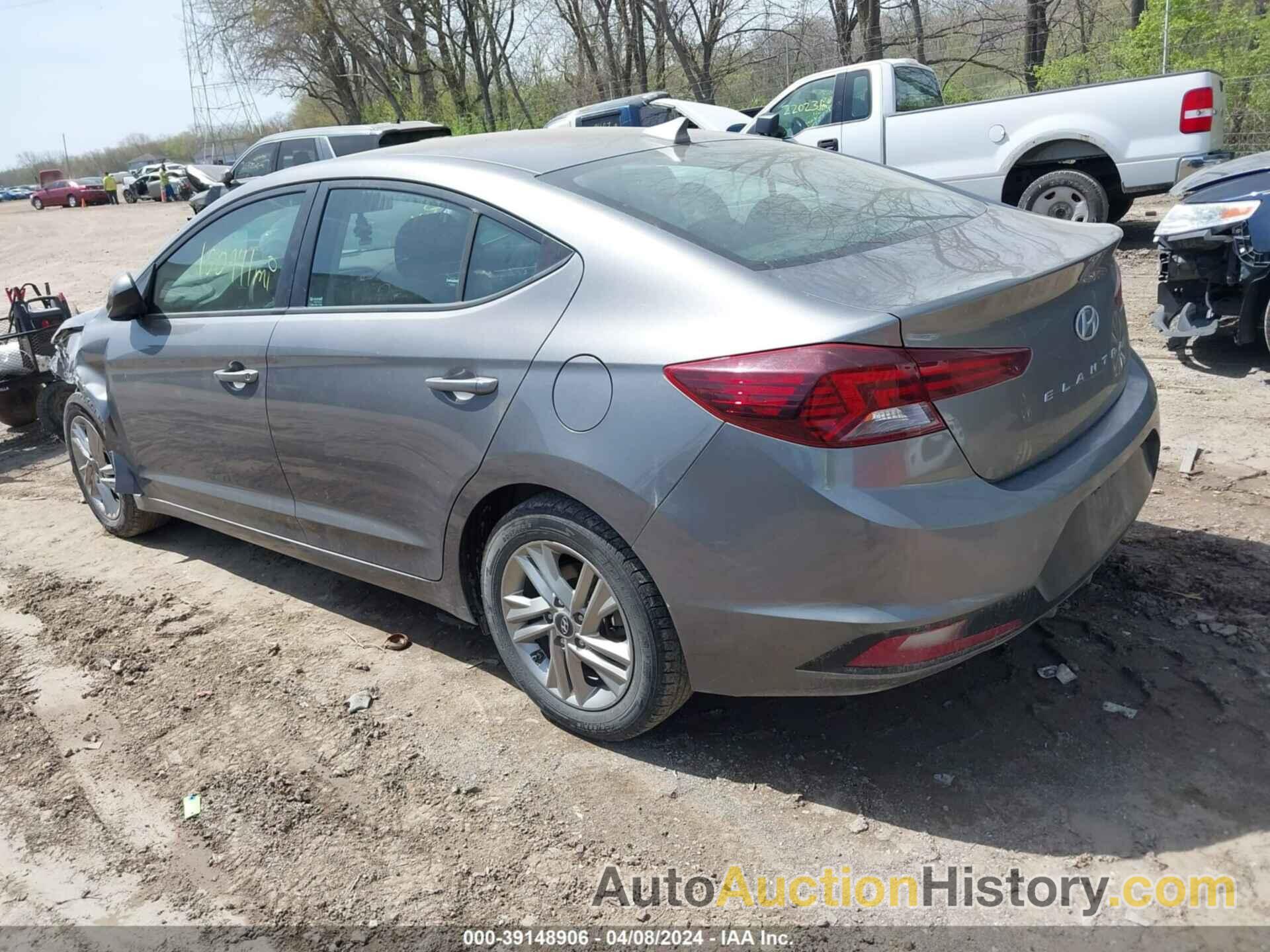 HYUNDAI ELANTRA SEL, 5NPD84LF9LH537197