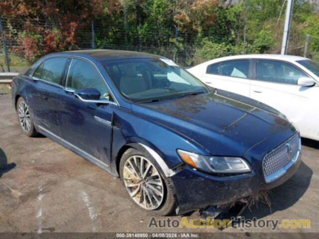 LINCOLN CONTINENTAL SELECT, 1LN6L9SK0H5606851