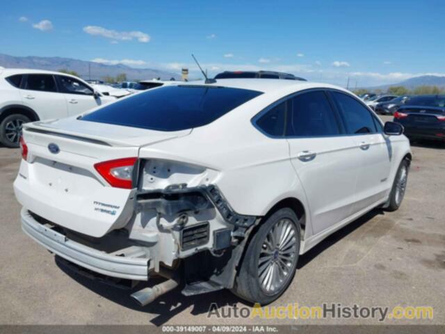 FORD FUSION HYBRID TITANIUM, 3FA6P0RU2ER158428