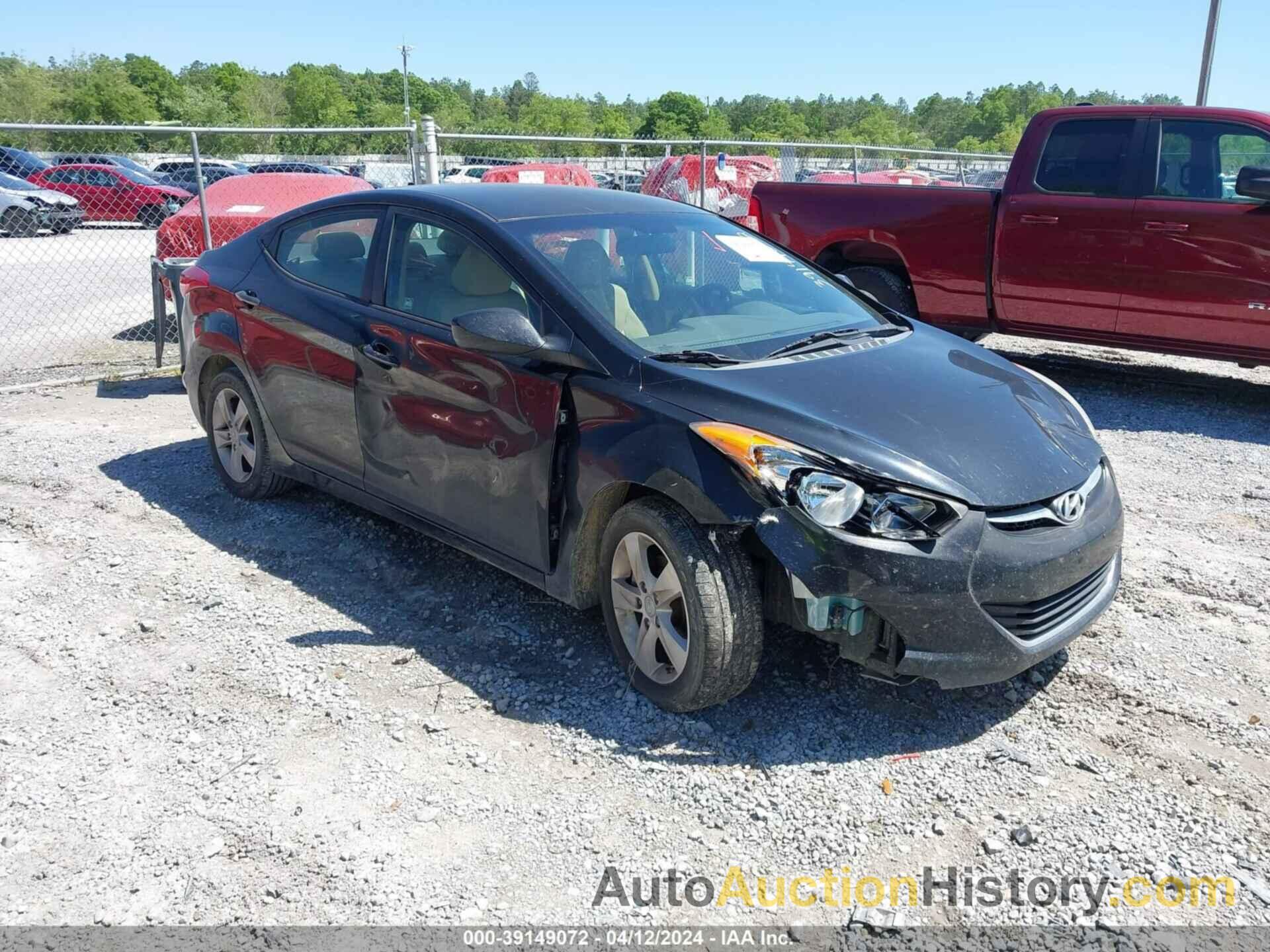 HYUNDAI ELANTRA GLS (ULSAN PLANT), KMHDH4AE5CU321861