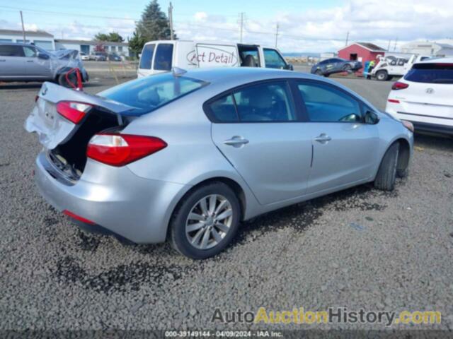 KIA FORTE LX, KNAFX4A67F5256726