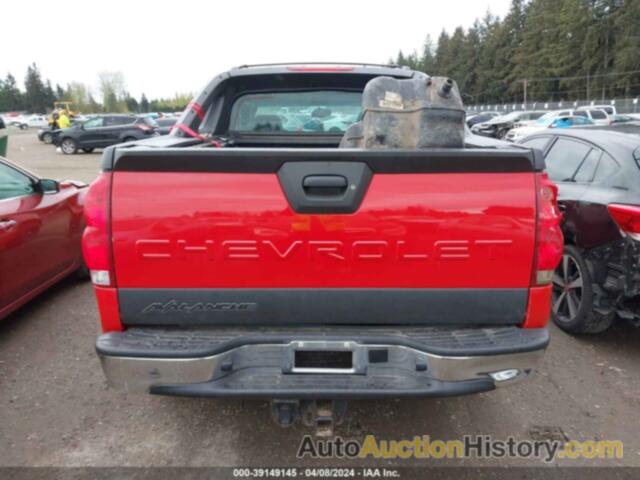 CHEVROLET AVALANCHE 1500 Z71, 3GNEK12Z95G293683