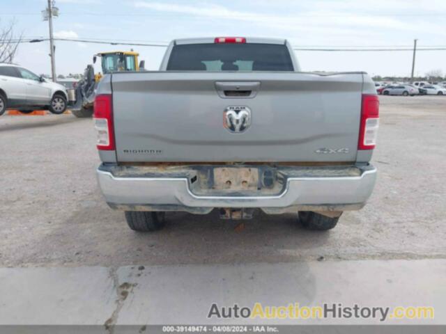 RAM 2500 BIG HORN  4X4 6'4 BOX, 3C6UR5DL1NG423026