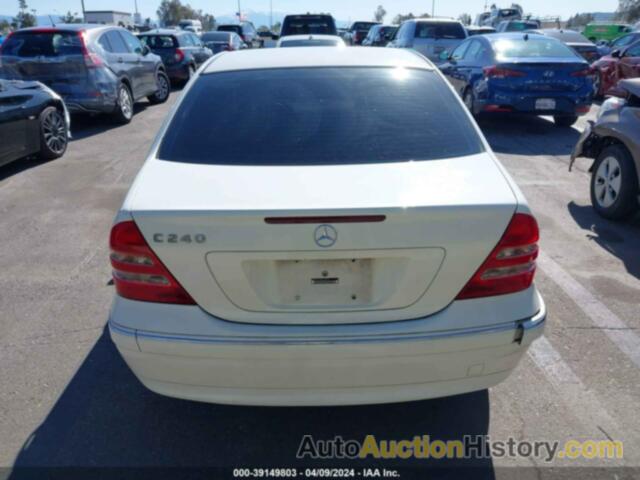 MERCEDES-BENZ C 240, WDBRF61J84E017992