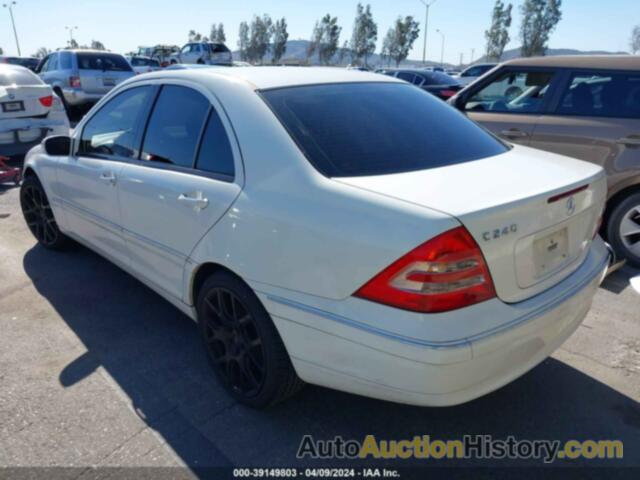 MERCEDES-BENZ C 240, WDBRF61J84E017992