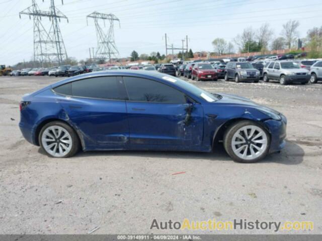 TESLA MODEL 3 LONG RANGE DUAL MOTOR ALL-WHEEL DRIVE, 5YJ3E1EB7NF267465