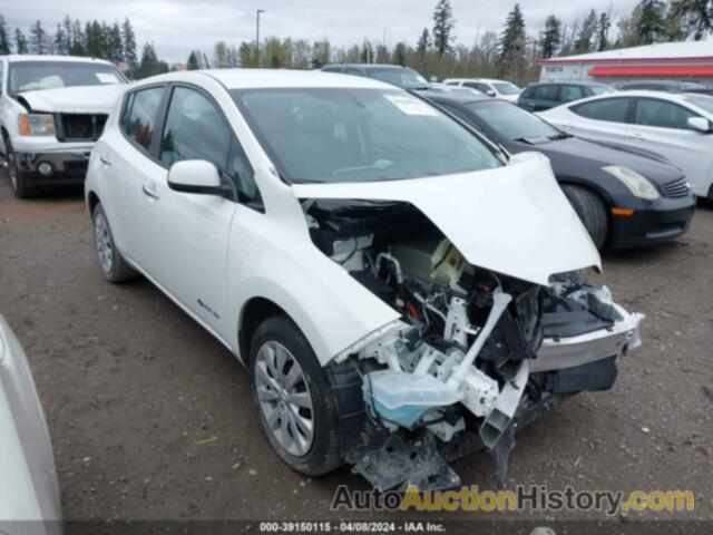 NISSAN LEAF S/SV/SL, 1N4BZ0CP3HC310862