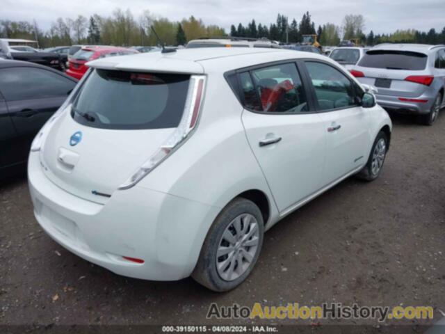 NISSAN LEAF S/SV/SL, 1N4BZ0CP3HC310862