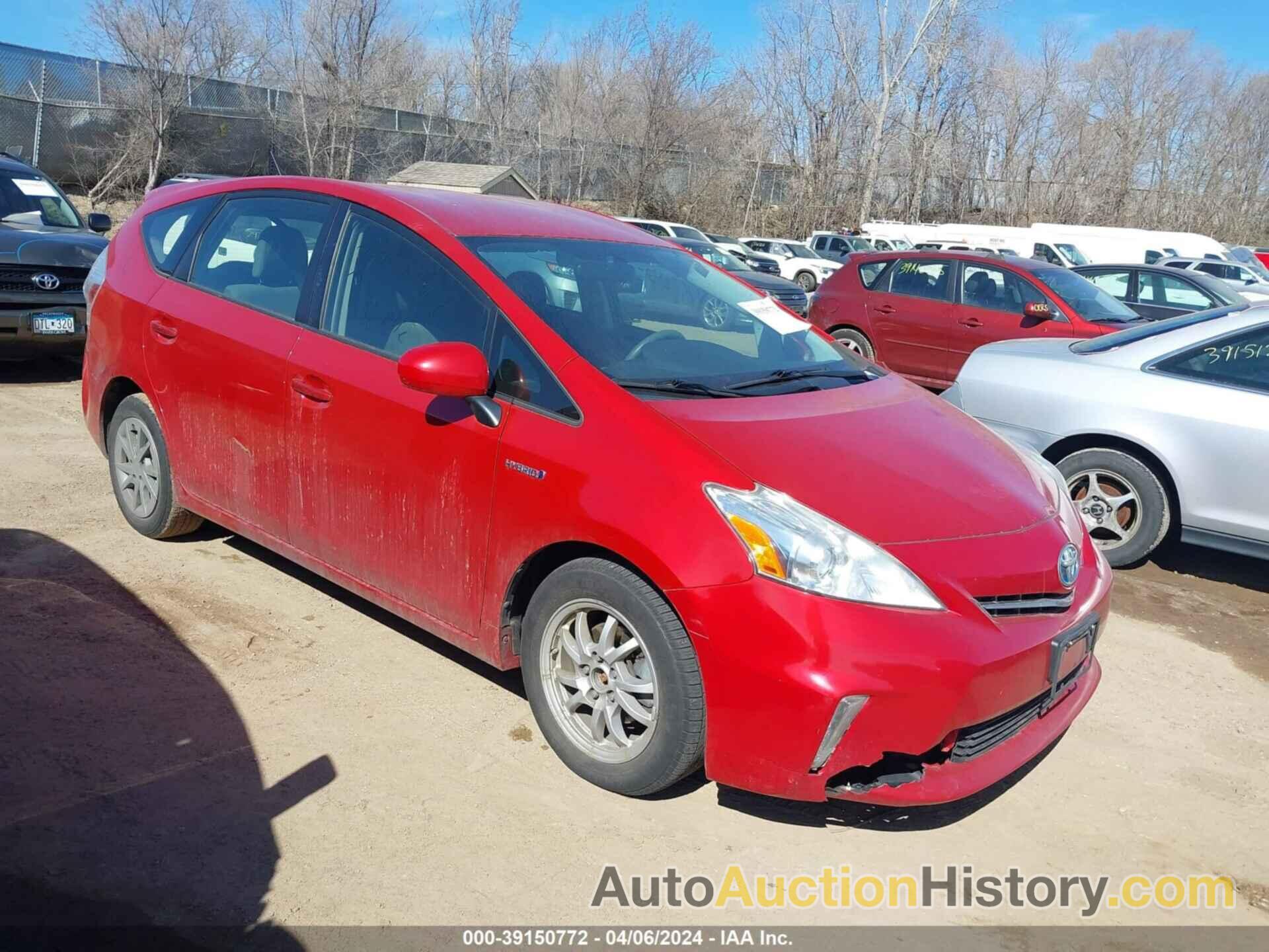 TOYOTA PRIUS V TWO, JTDZN3EU1D3234478