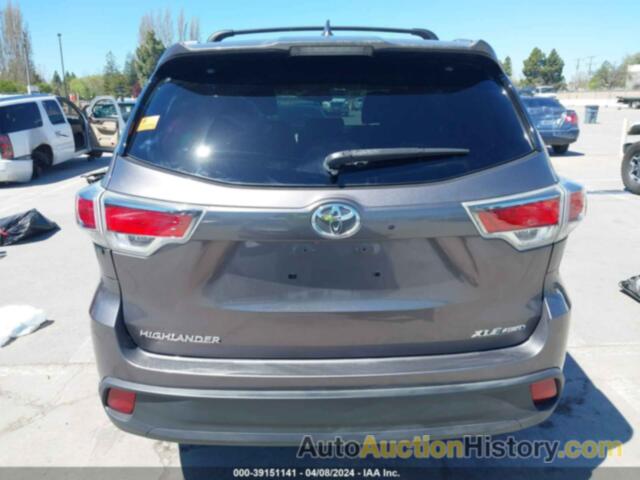 TOYOTA HIGHLANDER XLE V6, 5TDJKRFH8FS212120