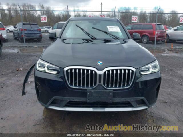 BMW X3 XDRIVE30I, 5UX53DP08P9R51240