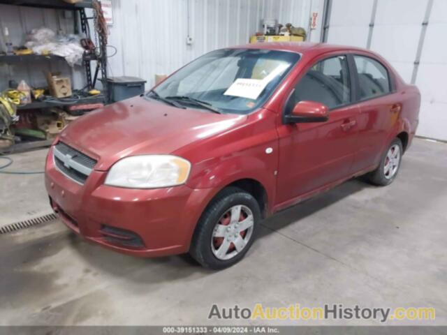 CHEVROLET AVEO LS, KL1TD56638B018073