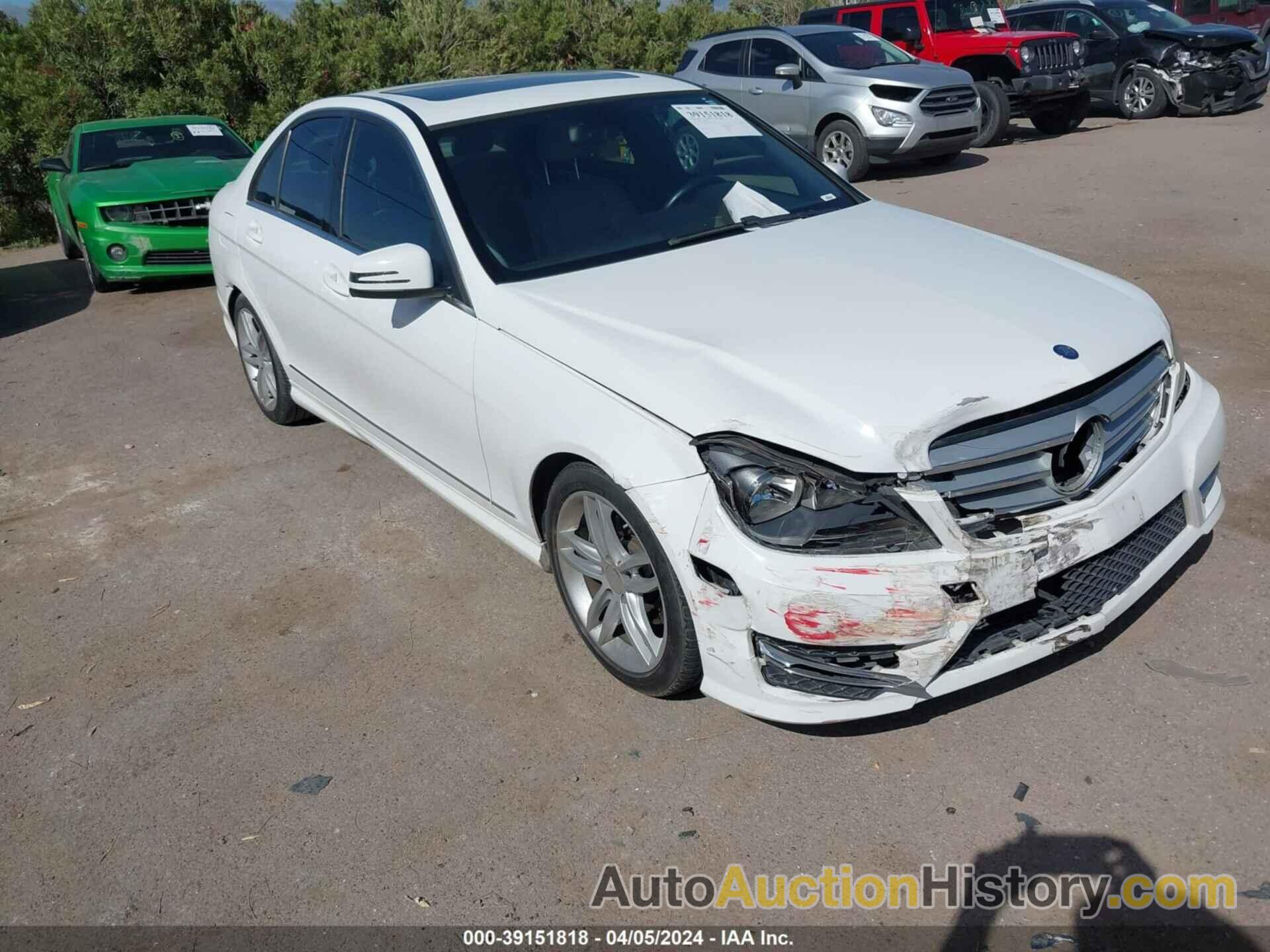 MERCEDES-BENZ C 250 LUXURY/SPORT, WDDGF4HB8DR284415