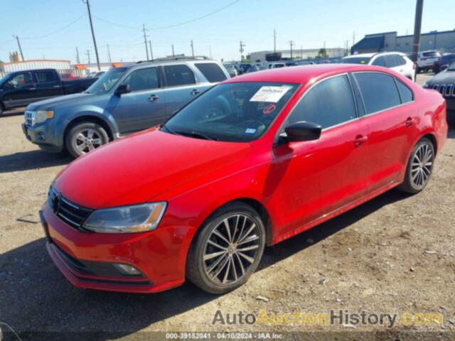 VOLKSWAGEN JETTA 1.8T SPORT, 3VWD17AJXFM420317