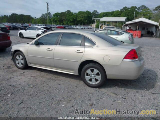 CHEVROLET IMPALA LT, 2G1WT57K291234561