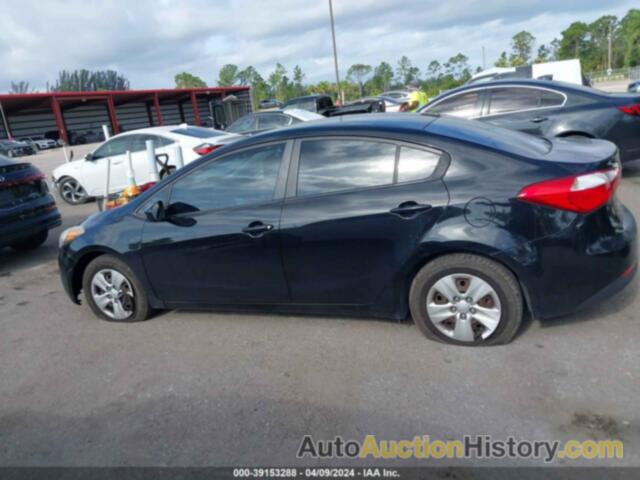 KIA FORTE LX, KNAFK4A66G5438109