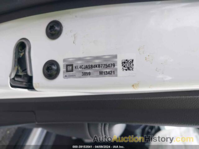 BUICK ENCORE PREFERRED, KL4CJASB4KB775479