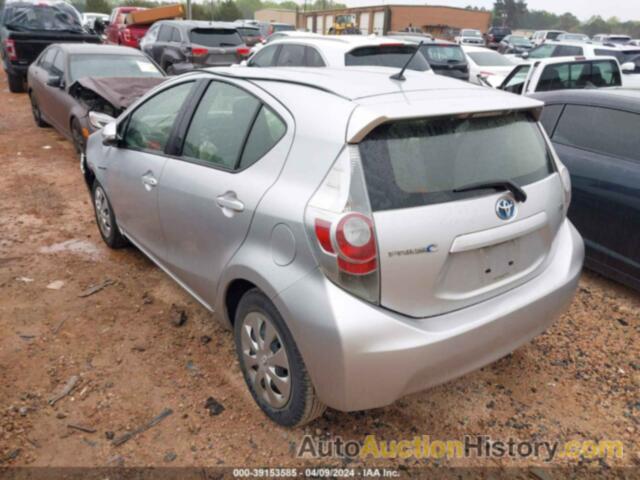 TOYOTA PRIUS C, JTDKDTB35E1080239