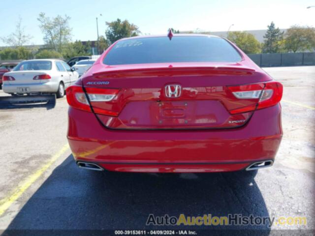 HONDA ACCORD SPORT, 1HGCV1F34JA160689