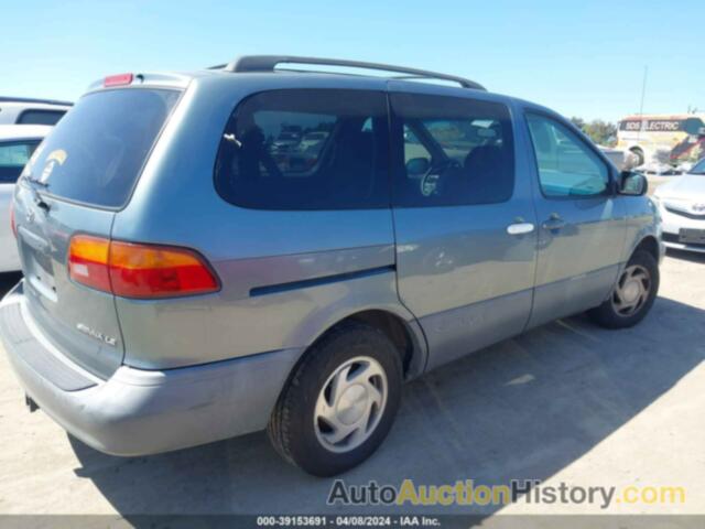 TOYOTA SIENNA LE, 4T3ZF13C2YU248663