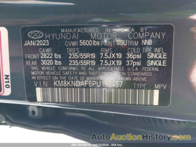 HYUNDAI IONIQ 5 SEL, KM8KNDAF6PU169457