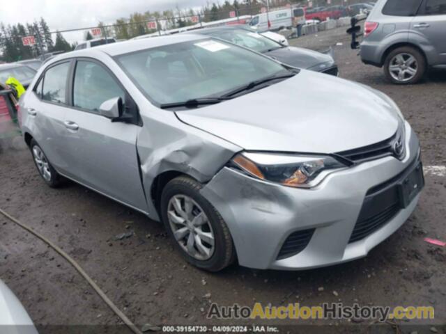 TOYOTA COROLLA LE, 2T1BURHE4FC465347