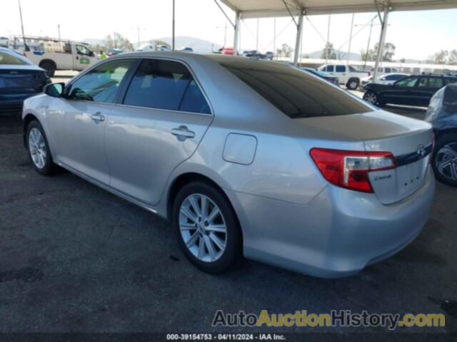 TOYOTA CAMRY HYBRID XLE, 4T1BD1FK0CU044732