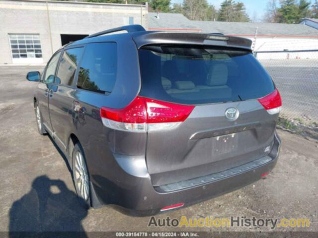 TOYOTA SIENNA XLE 7 PASSENGER, 5TDDK3DC1ES084562