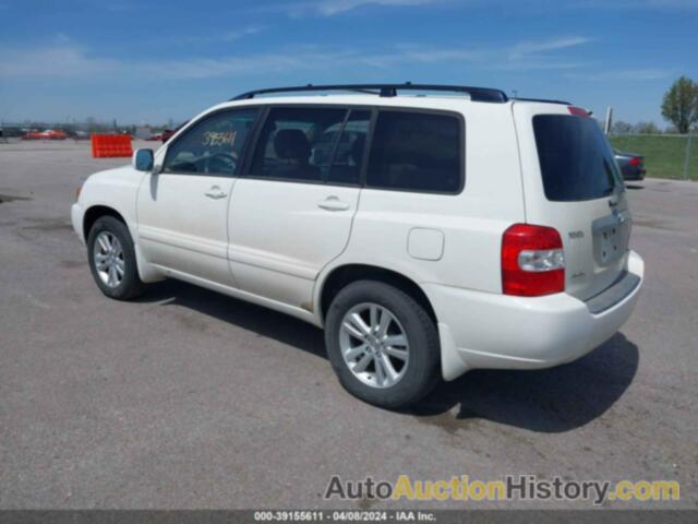 TOYOTA HIGHLANDER HYBRID V6, JTEEW21A560009952