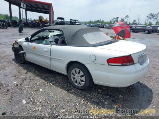 CHRYSLER SEBRING CONV, 1C3EL45R76N120213