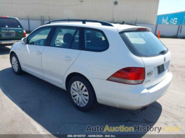 VOLKSWAGEN JETTA SPORTWAGEN 2.5L S, 3VWPP7AJ3CM623038