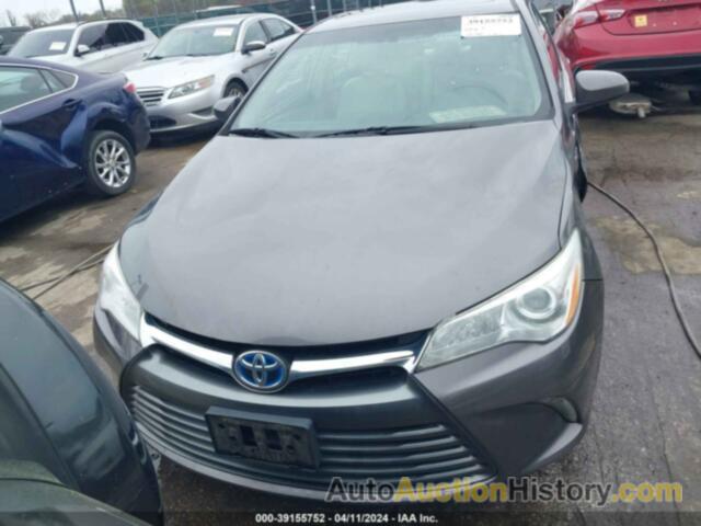 TOYOTA CAMRY HYBRID XLE, 4T1BD1FK1HU215706