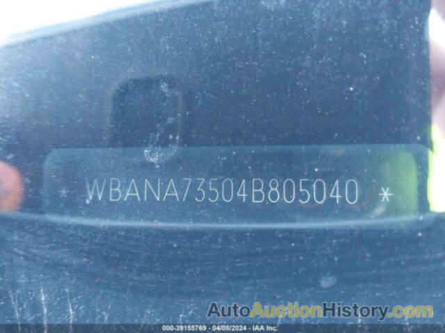 BMW 530I I, WBANA73504B805040