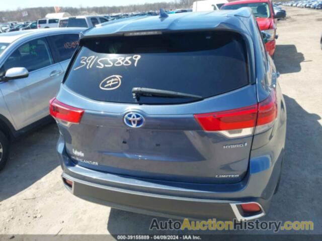 TOYOTA HIGHLANDER HYBRID LIMITED PLATINUM, 5TDDGRFH2KS074292