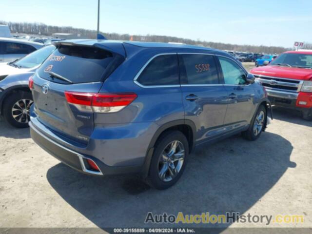 TOYOTA HIGHLANDER HYBRID LIMITED PLATINUM, 5TDDGRFH2KS074292