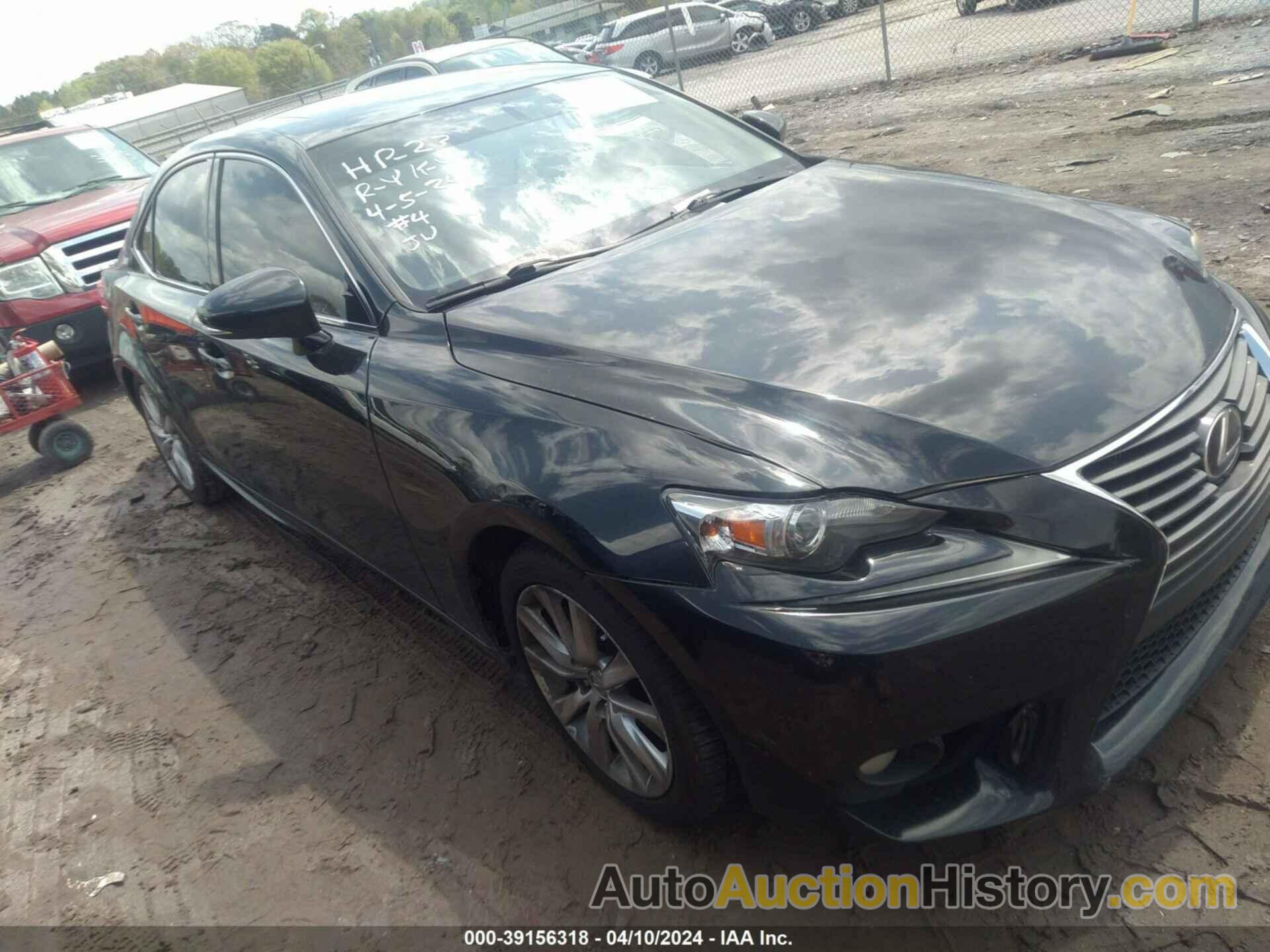 LEXUS IS 250, JTHBF1D23E5010457