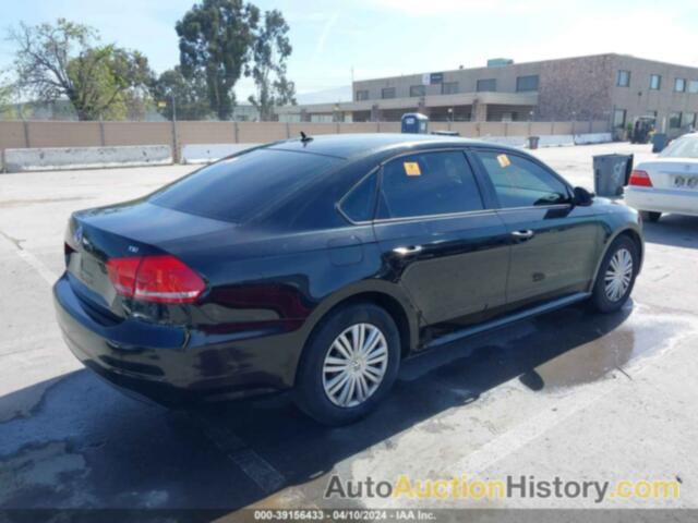 VOLKSWAGEN PASSAT S, 1VWAT7A35FC073933