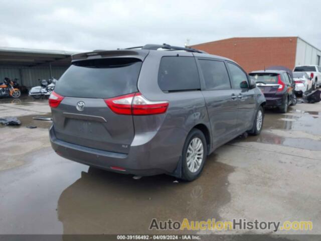 TOYOTA SIENNA XLE 8 PASSENGER, 5TDYK3DC6FS623342