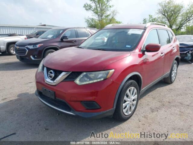 NISSAN ROGUE S, KNMAT2MT7GP622995