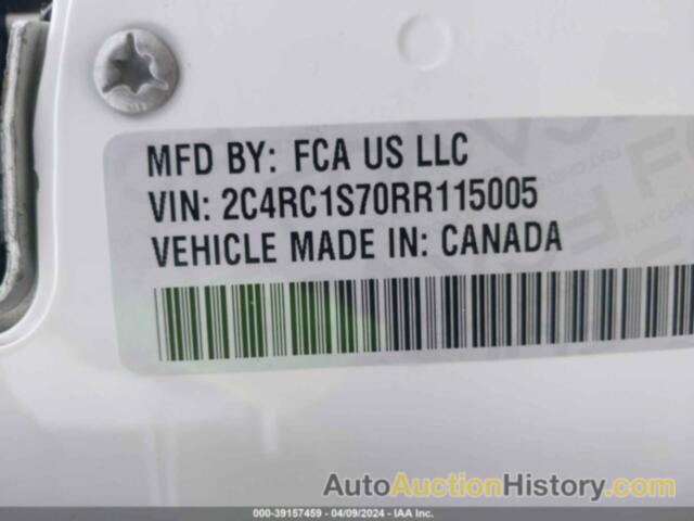 CHRYSLER PACIFICA HYBRID SELECT, 2C4RC1S70RR115005