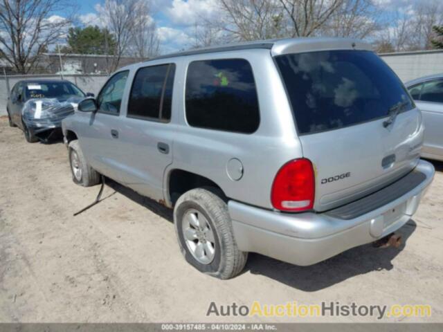 DODGE DURANGO SPORT/SXT, 1D4HS38N83F567396