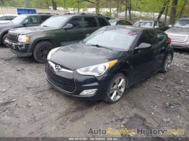 HYUNDAI VELOSTER BASE W/BLACK, KMHTC6AD6DU155879