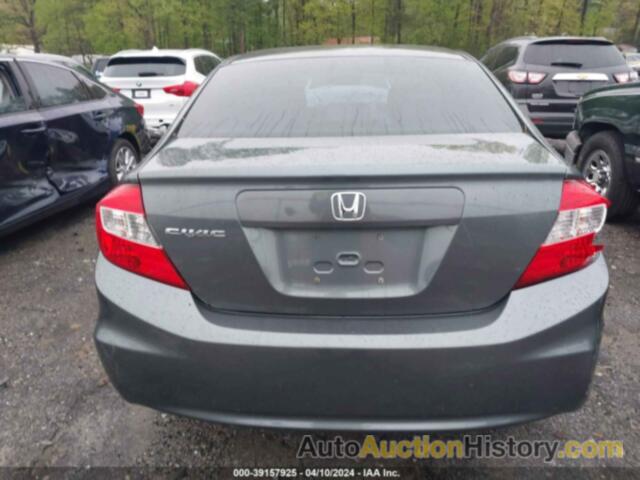 HONDA CIVIC LX, 2HGFB2F55CH332455