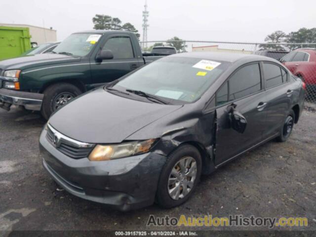 HONDA CIVIC LX, 2HGFB2F55CH332455