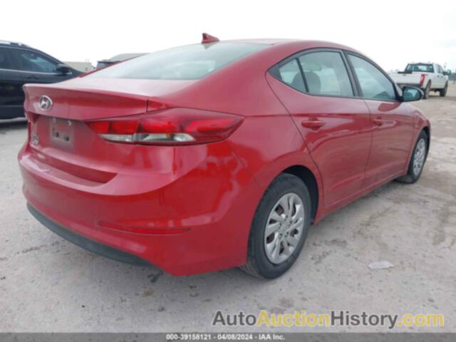 HYUNDAI ELANTRA SE, 5NPD74LF1HH103219