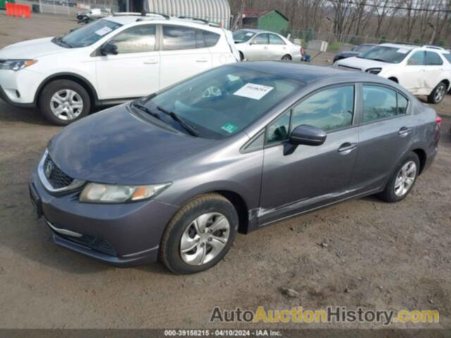 HONDA CIVIC LX, 2HGFB2F57EH555938