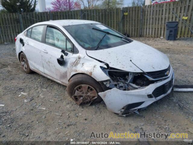 CHEVROLET CRUZE LS AUTO, 1G1BC5SM9G7298085