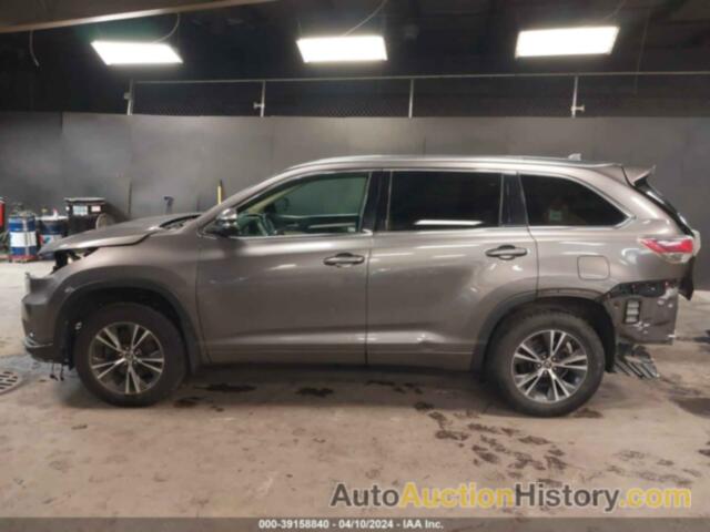 TOYOTA HIGHLANDER XLE V6, 5TDJKRFH6GS506228