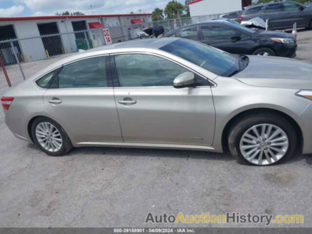 TOYOTA AVALON HYBRID LIMITED, 4T1BD1EB7FU047522