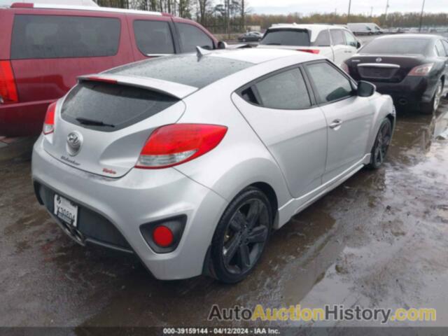 HYUNDAI VELOSTER TURBO W/BLACK, KMHTC6AE3DU163995